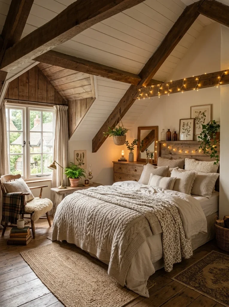 Cozy Cottage Loft Decor Ideas 1