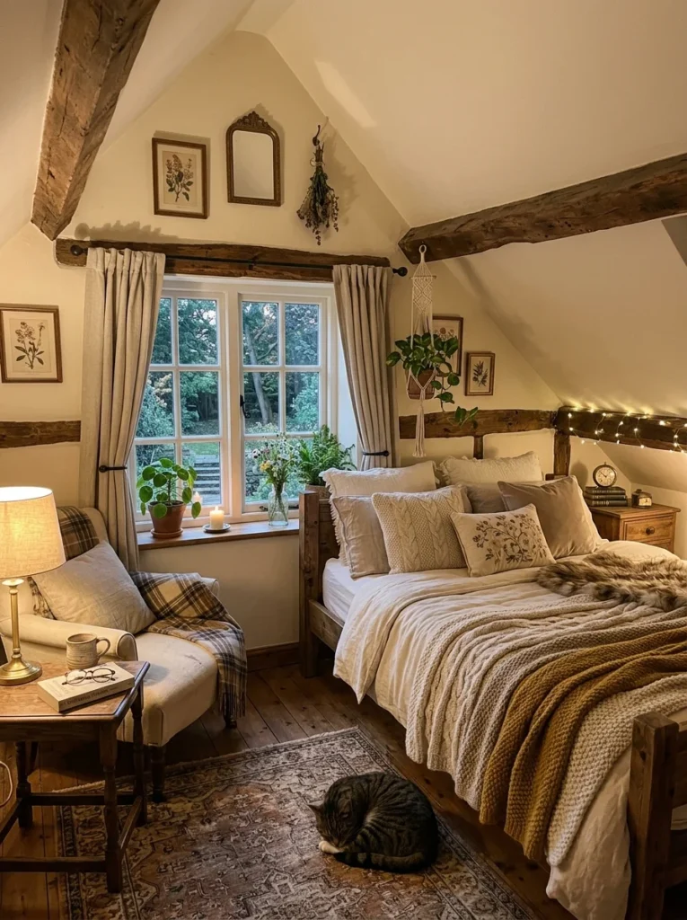 Cozy Cottage Loft Decor Ideas 2