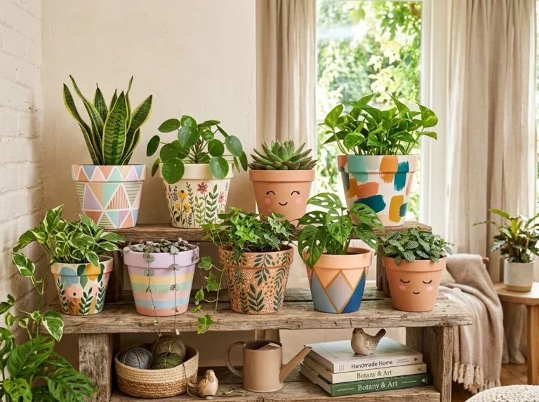10 Easy Plant Pot Painting Ideas for a Creative Home Touch