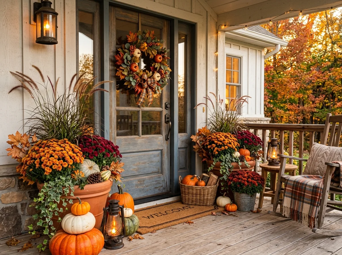 Fall Outdoor Planter Ideas
