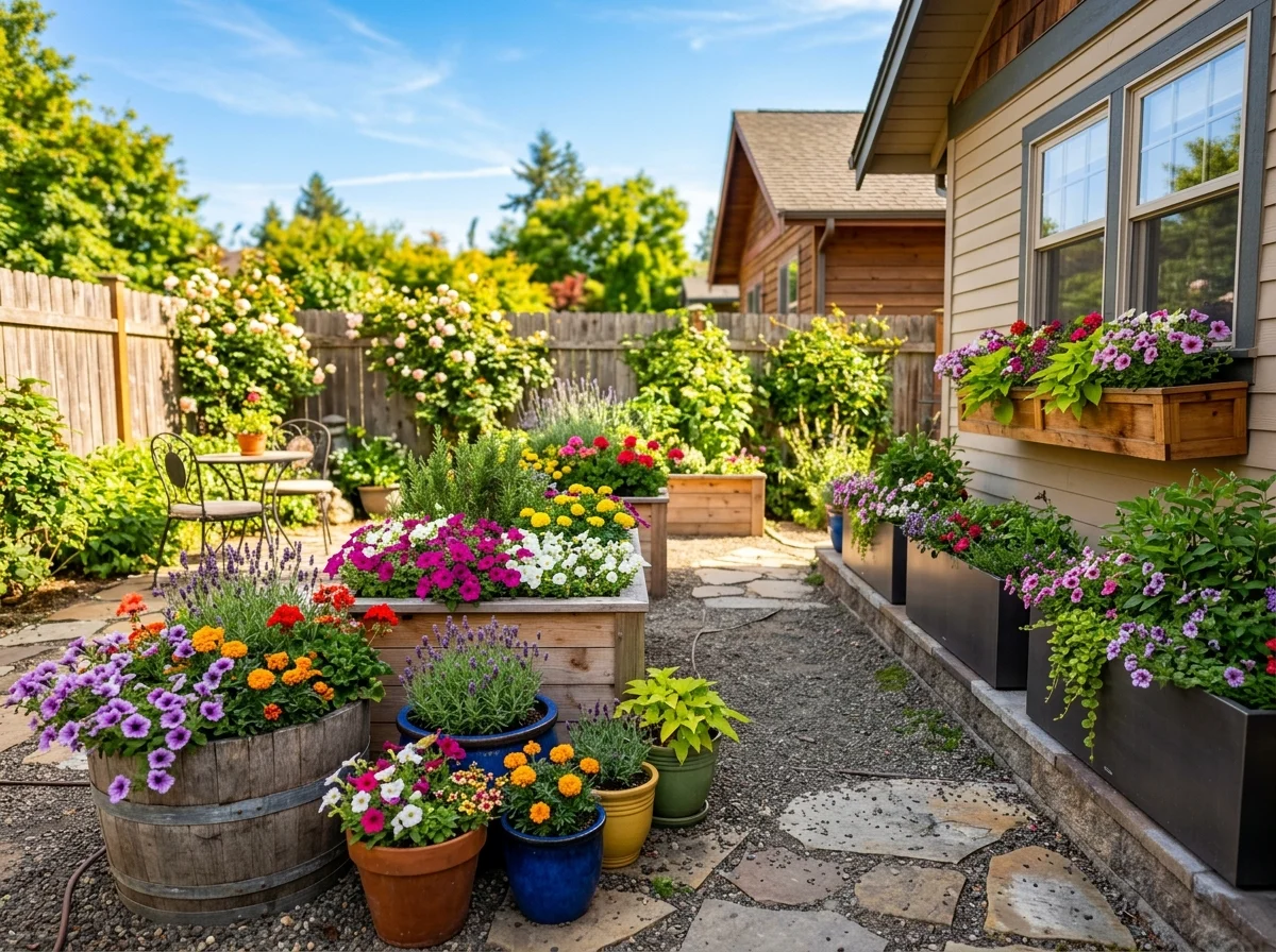 Full Sun Planter Ideas