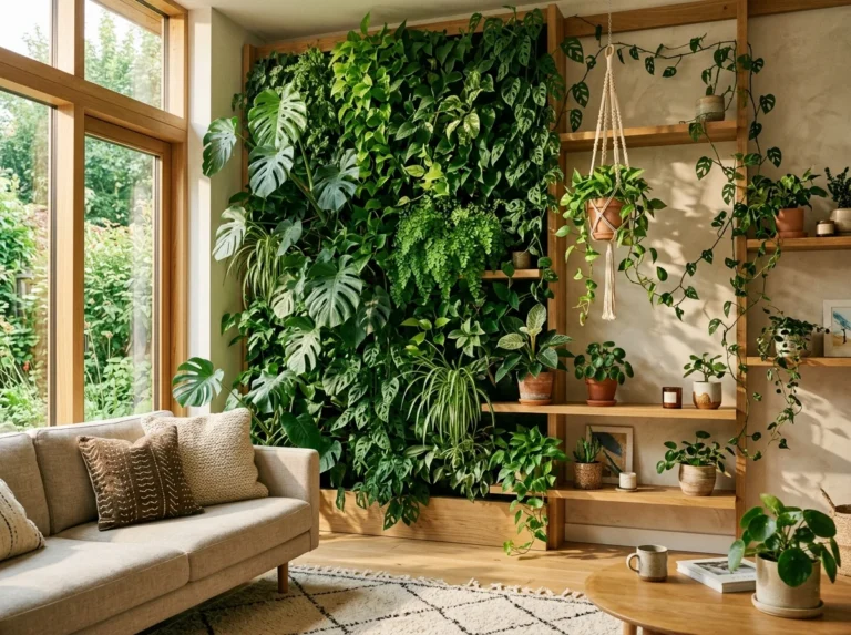 9 Indoor Plant Wall Ideas to Create a Stunning Living Wall