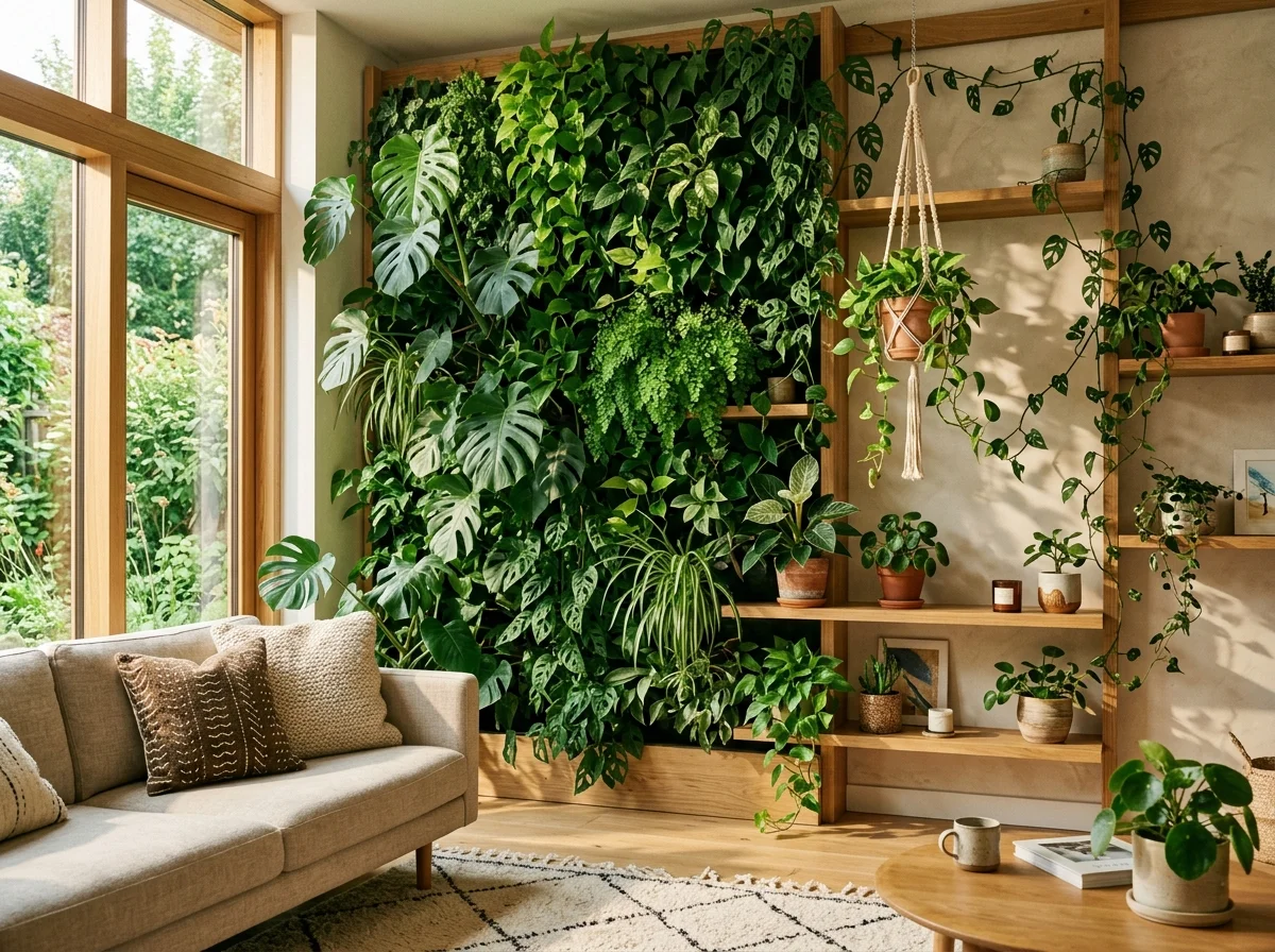 Indoor Plant Wall Ideas