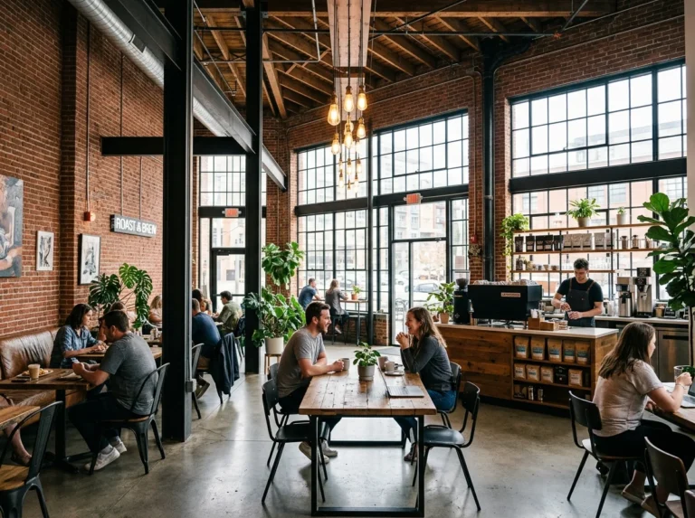Loft Cafe Design Ideas for Industrial and Modern Coffee Shops