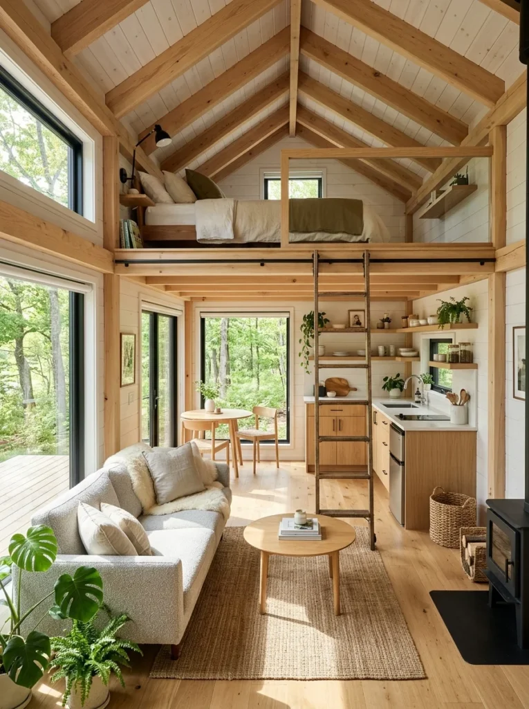 Open Concept Cottage Floor