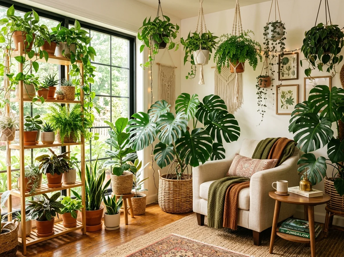 Plant Room Ideas to Create a Cozy Indoor