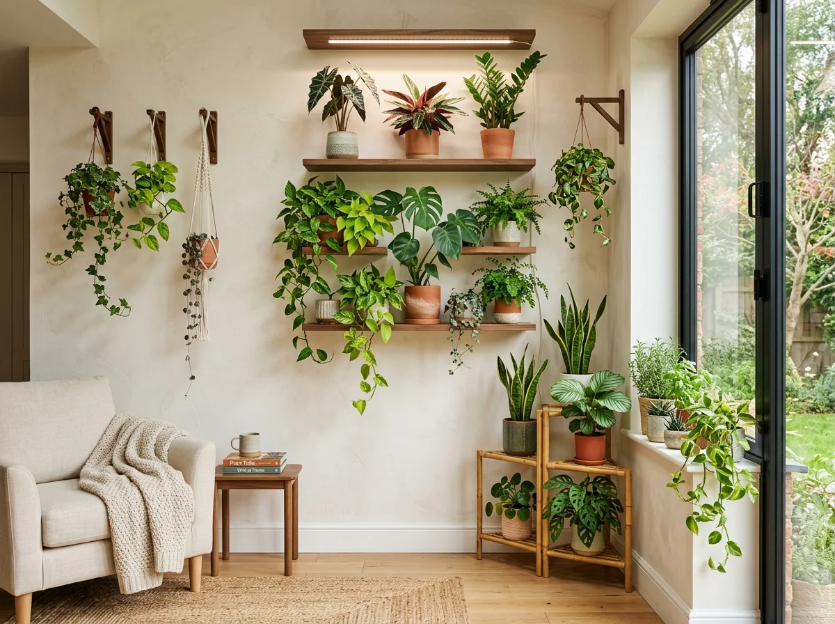 Plant Shelf Ideas for Aesthetic Indoor