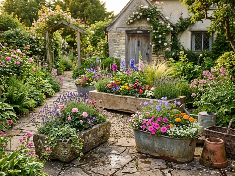 9 Trough Planter Ideas for Charming Garden Displays