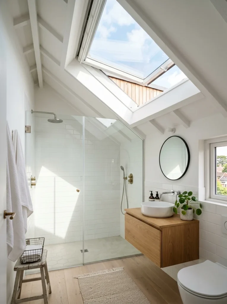 Skylight Bathroom Designs1