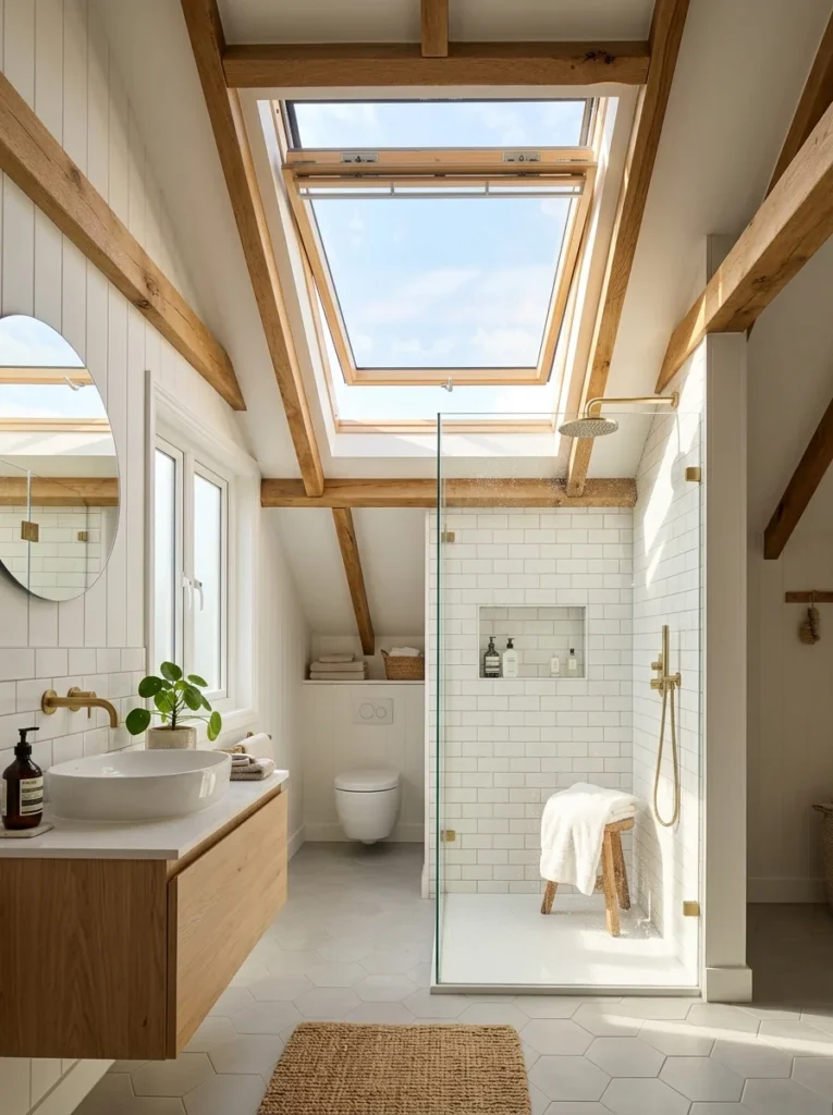 Skylight Bathroom Designs2