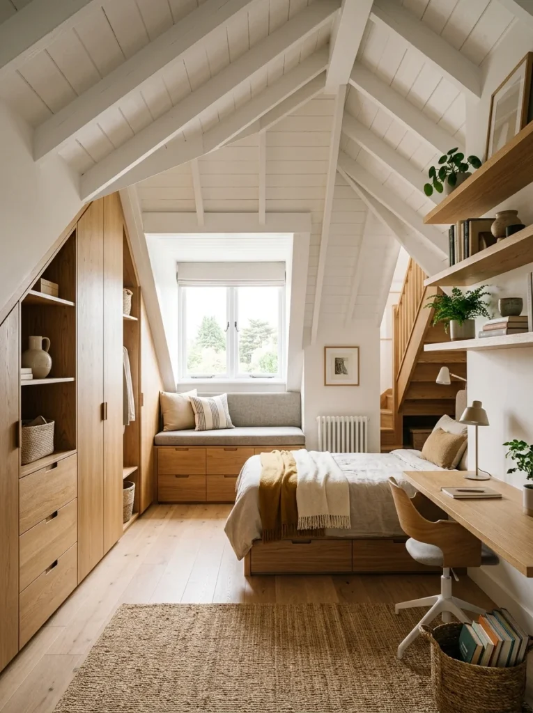 Storage Friendly Loft Designs