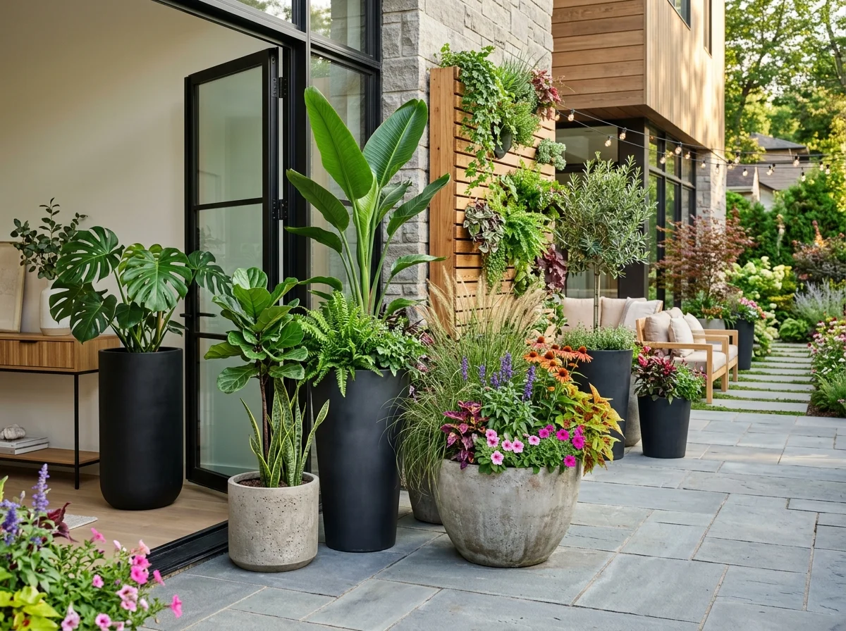 Tall Planter Ideas