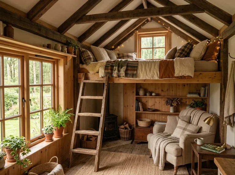 Tiny Cottage Loft Ideas for Cozy Small Home Living