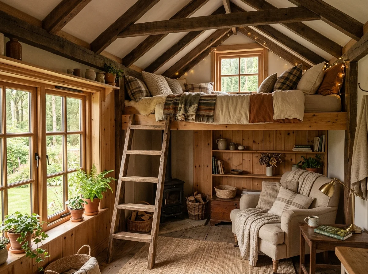 Tiny Cottage Loft Ideas