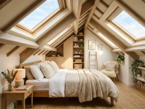 Tiny Loft Bedroom Ideas for Sloped Ceilings and Attic Spaces