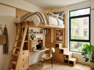 Tiny Loft Bedroom Space-Saving Ideas for Functional Small Living