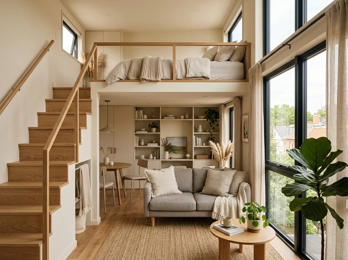 Tiny loft apartment design 202606011158