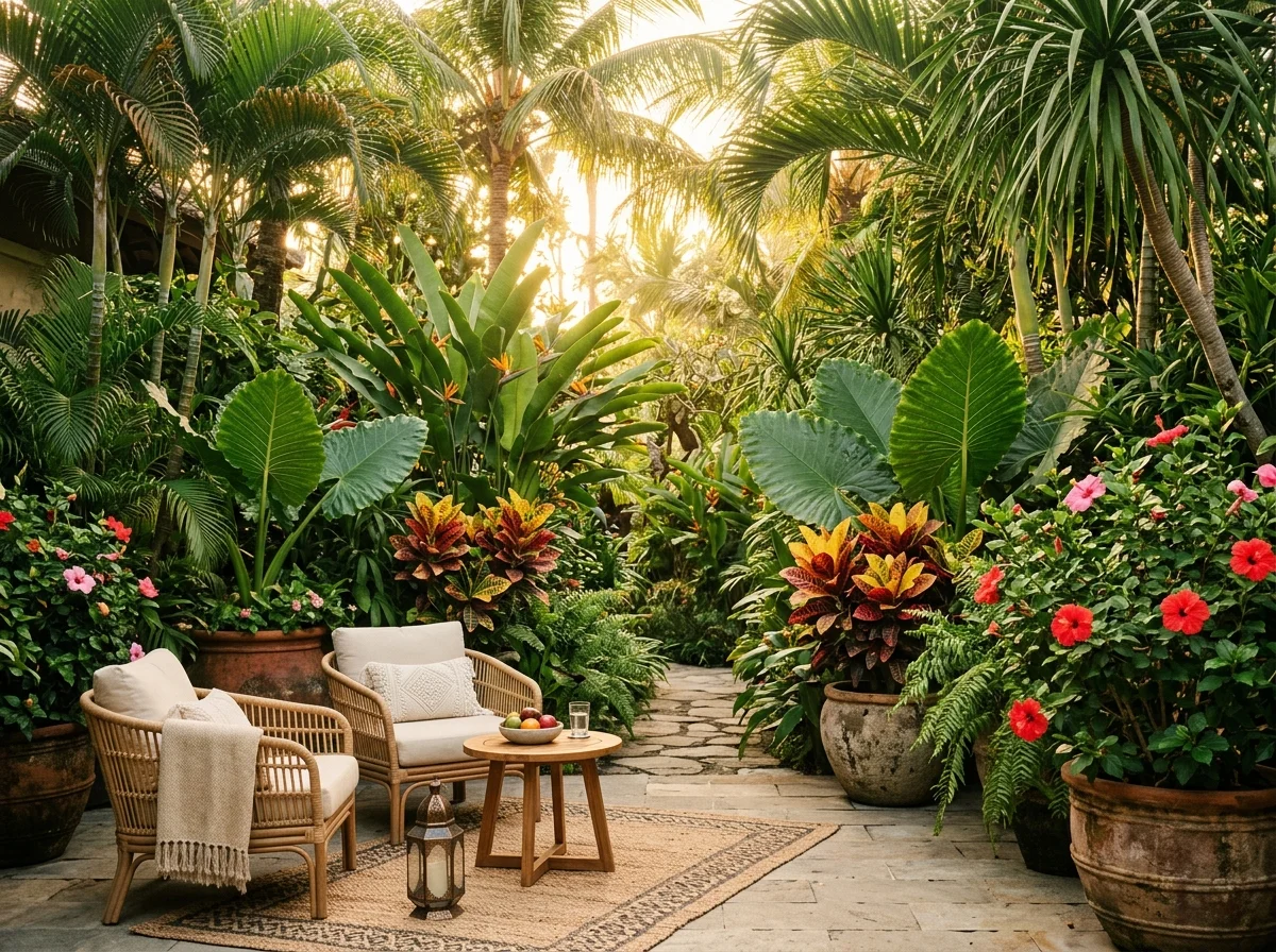 Tropical Planter Ideas