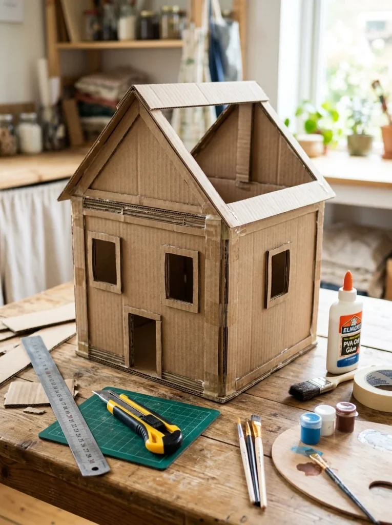 Building Techniques for Cardboard Structures