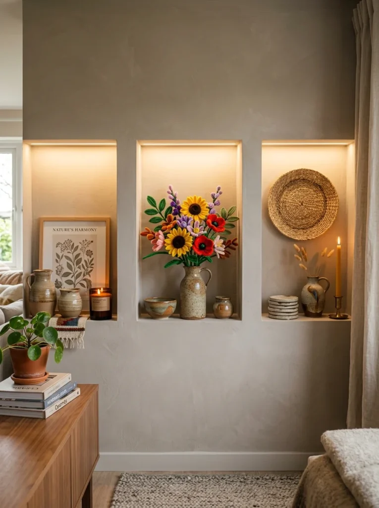 Craft Inspired Wall Niches