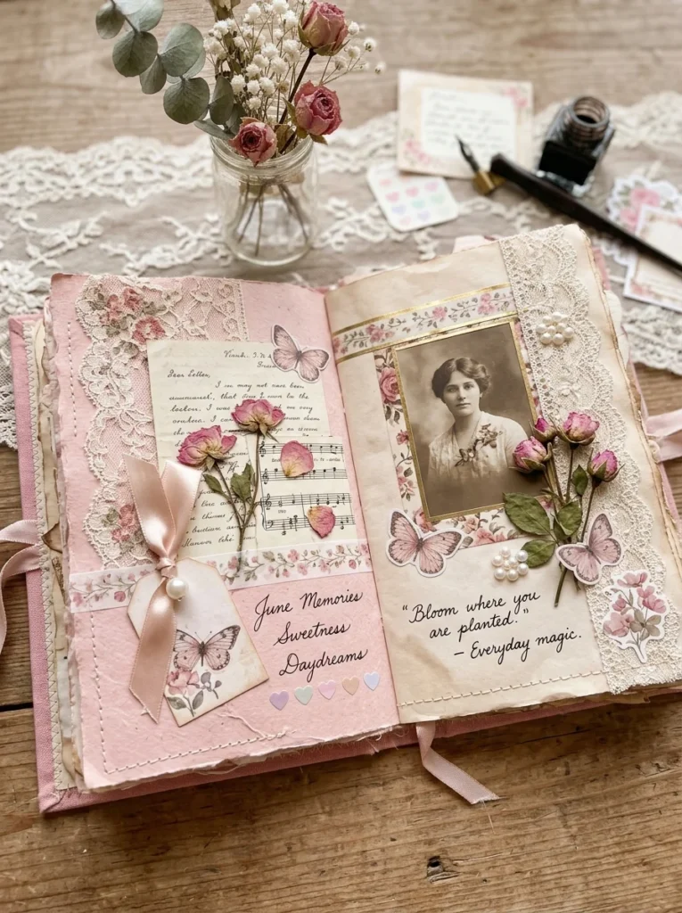 Dreamy Pink Feminine Spread