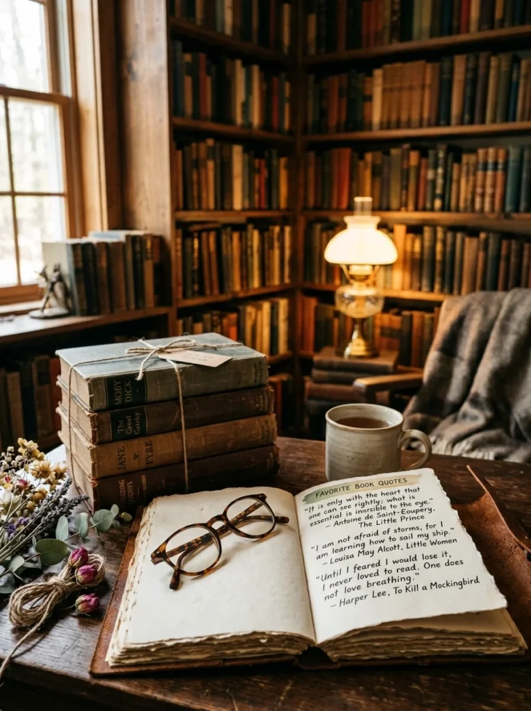 Favorite Books and Lines
