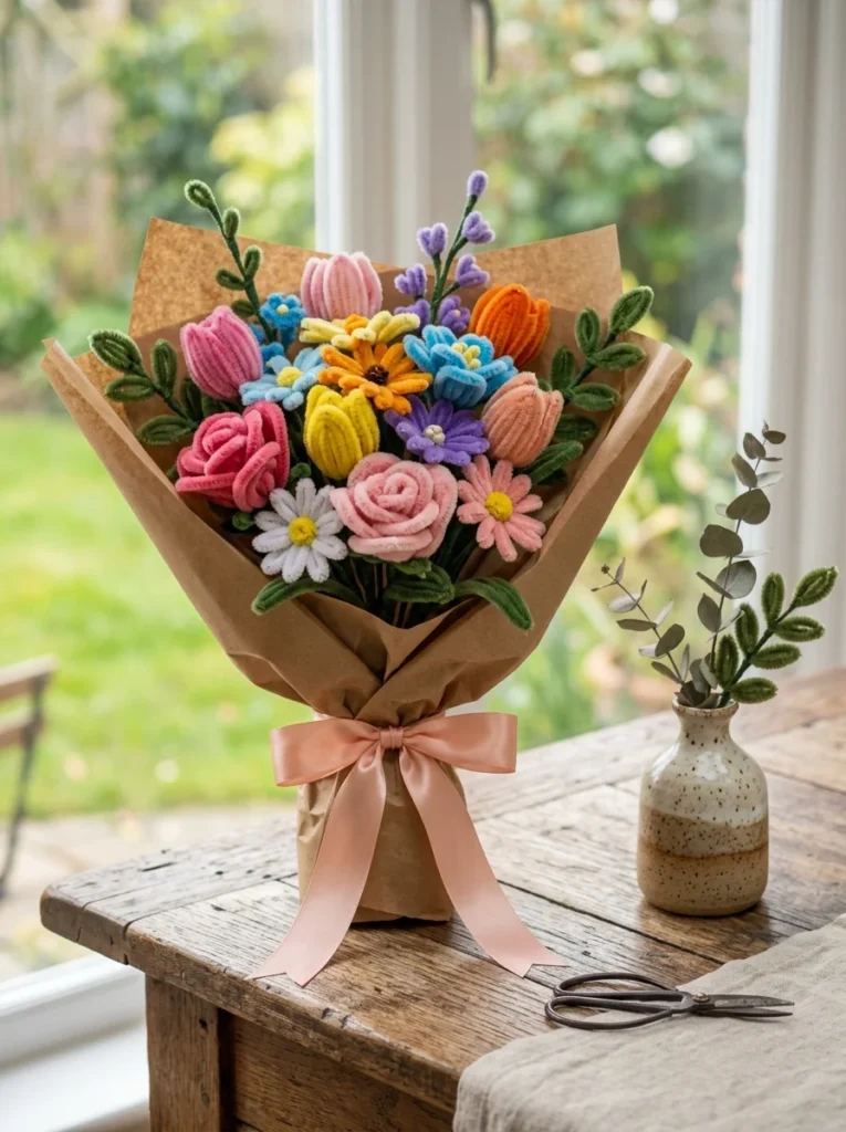 Pipe Cleaner Bouquet