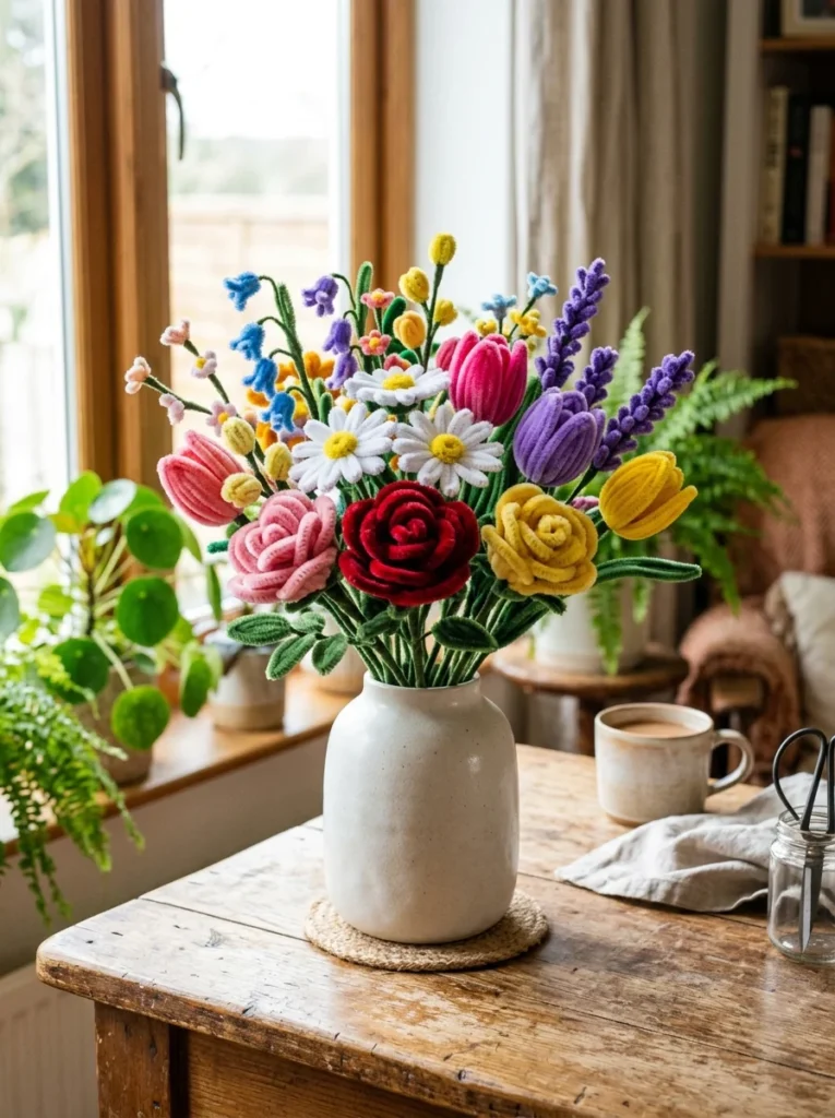 Pipe Cleaner Flowers