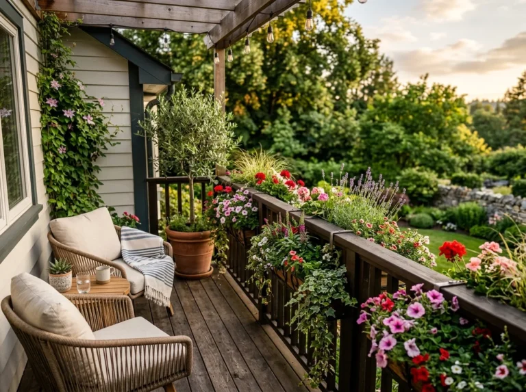 8 Railing Planter Ideas for Balconies and Decks