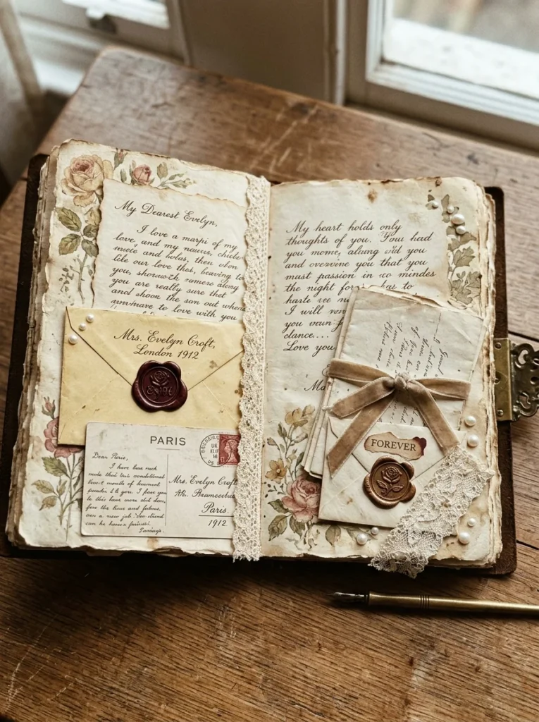 Romantic Vintage Letter Theme