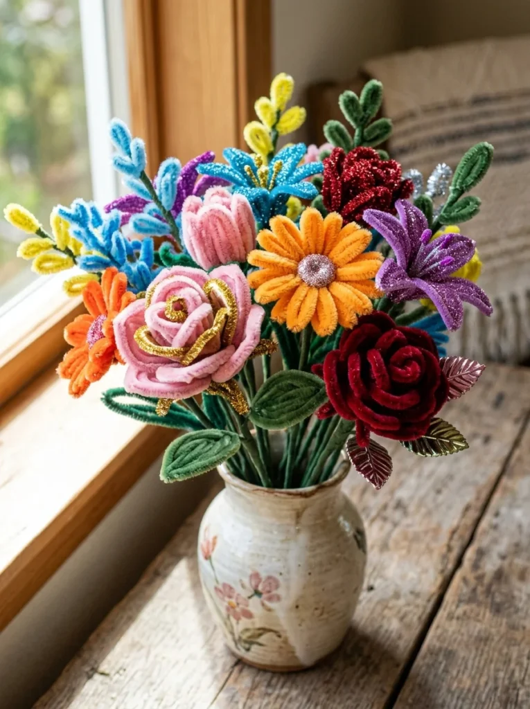 Unique Textures in Pipe Cleaners